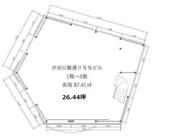 渋谷公園通りNNビル(渋谷、原宿)の空室情報｜賃貸事務所ドットコム