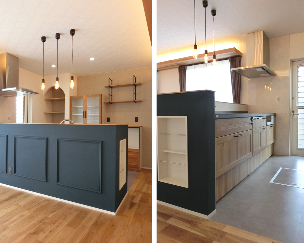 Reform File：段差を活かしてキッチンをリビングの主役にチームツルサキがつくった家鶴崎工務店