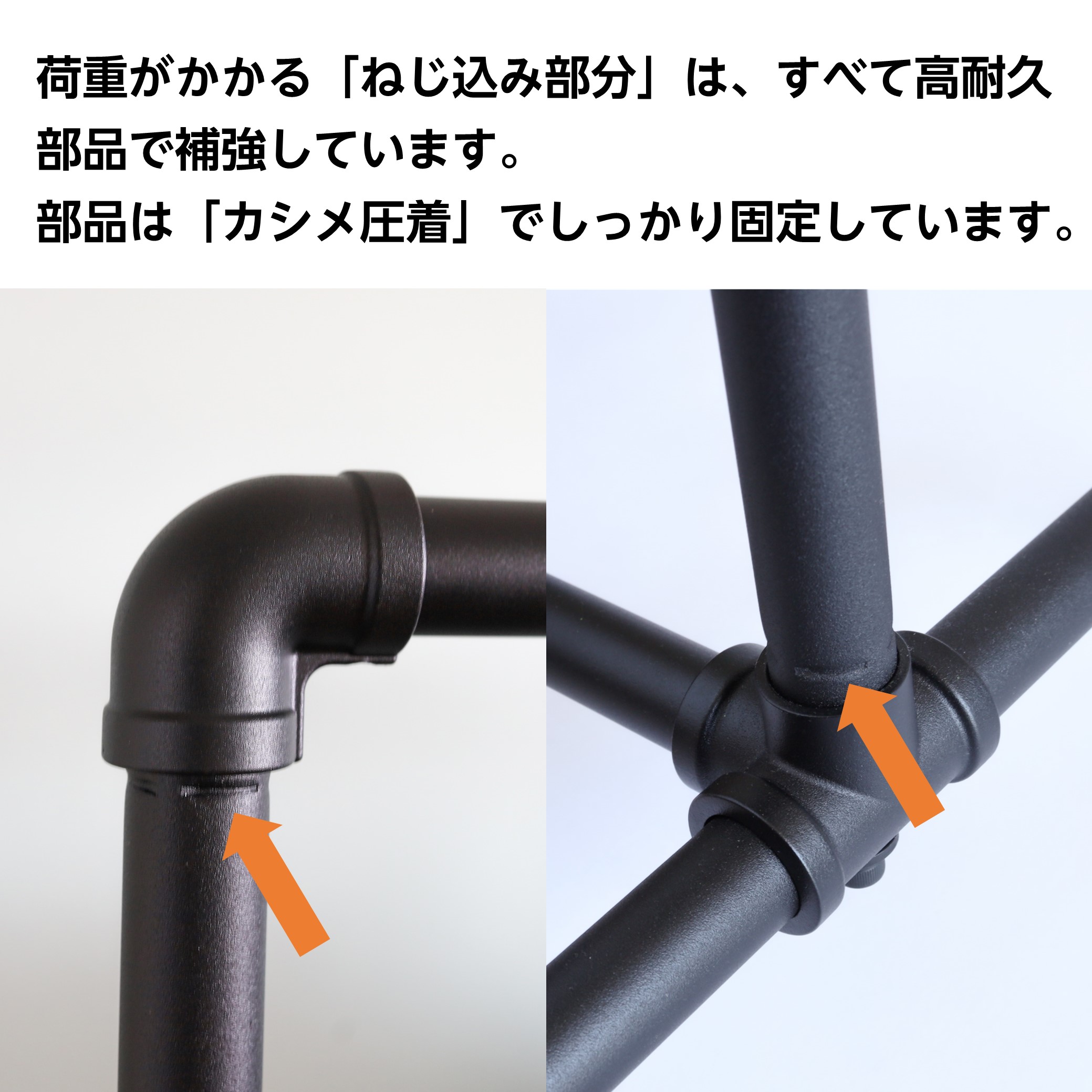 ガス管ハンガーラック アイアン 楽天市場 ガス管 DIY ブラックパイプ 棚 タオル掛け ハンガ