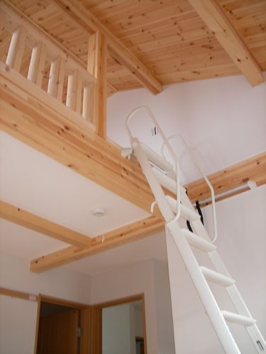 小屋裏物置・ロフト福井 デザイン住宅 ライフ・コア デザインオフィス