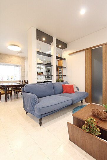 耐力壁を素敵にみせる厚木市の優建築工房の住まいギャラリ