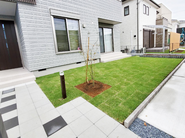 上品なジャパニーズモダンガーデンエクスプラット - エクステリア＆ガーデンデザイン・プラン検索サイトRIKCADデータ無料配信