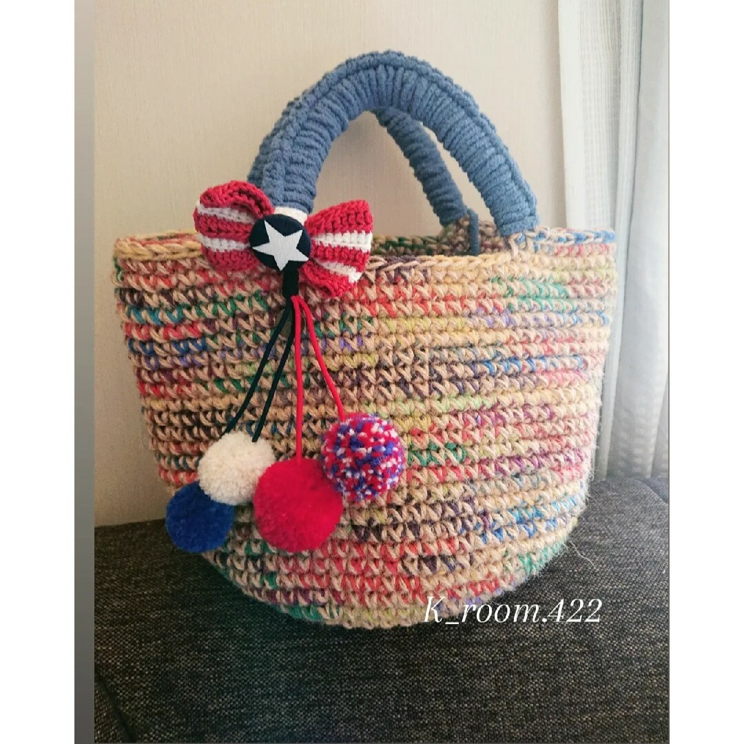 麻紐バッグ フレンチブルドッグ - handmade Cherminne byGMOペパボ 国内最大級のハンドメイド