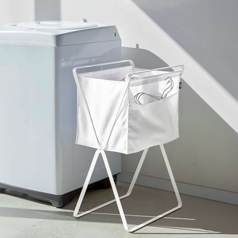 ランドリーバスケット 3段 スリム ワイヤー 洗濯かご おしゃれ 洗濯カゴ ランドリーボックス 洗面所 ランドリ