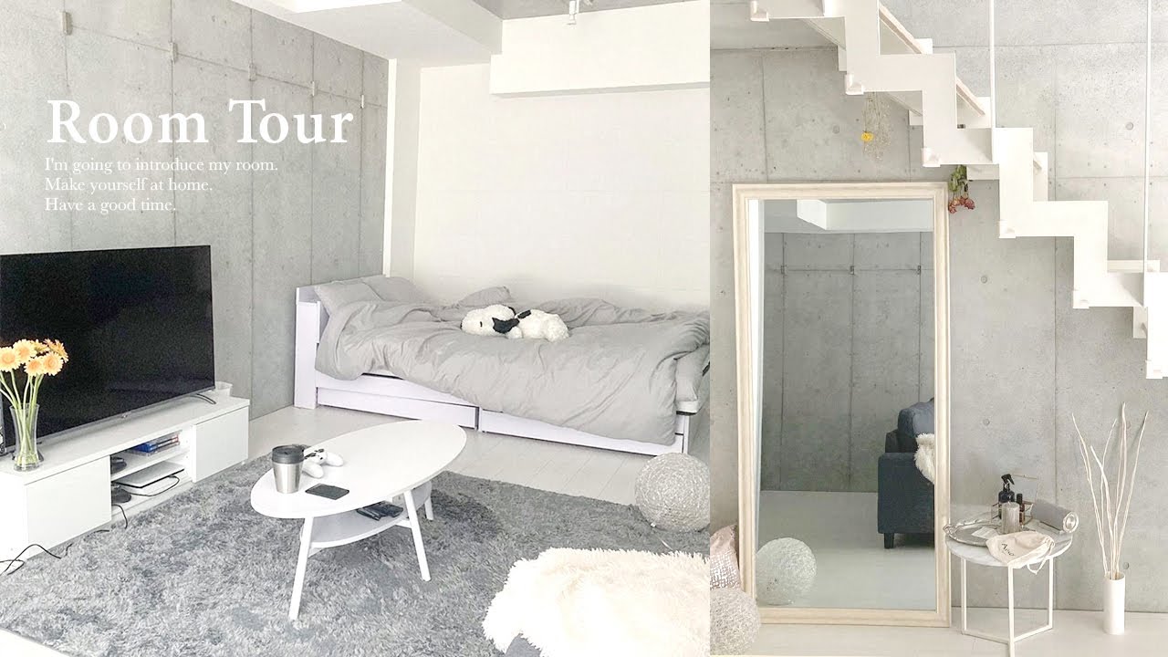 グレーと水色の部屋がかわいい！おしゃれで真似したいインテリア実例