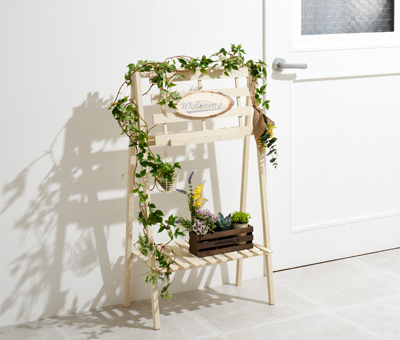 すのこでウェルカムボード作成 l どんぐり絵日記