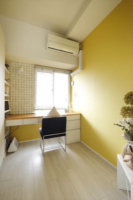 ちょっと気分があがる。アクセントクロスの施工事例2家づくりコラムアイフルホーム金沢北店