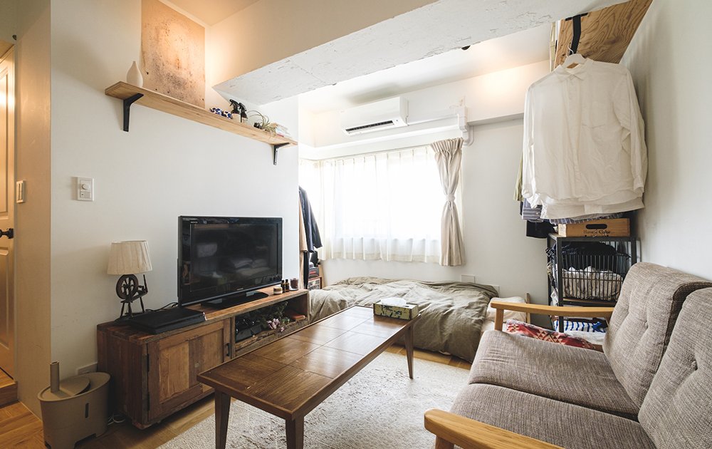 ショート丈ベッドを活用！狭いワンルームの上手なレイアウト法COVEARTH MAGAZINE