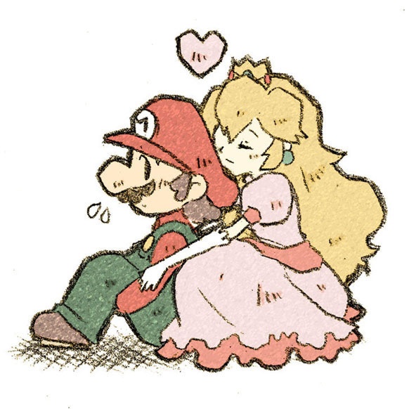 マリオ 5月23日はキスの日 2021 - マリ⭐ドラのイラスト