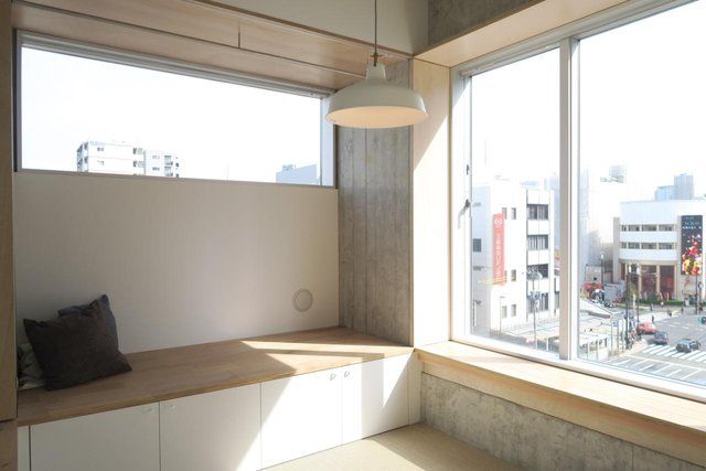 伊藤博之建築設計事務所による、東京・江東区の集合住宅「辰巳アパートメントハウス」の写真architecturephoto.net