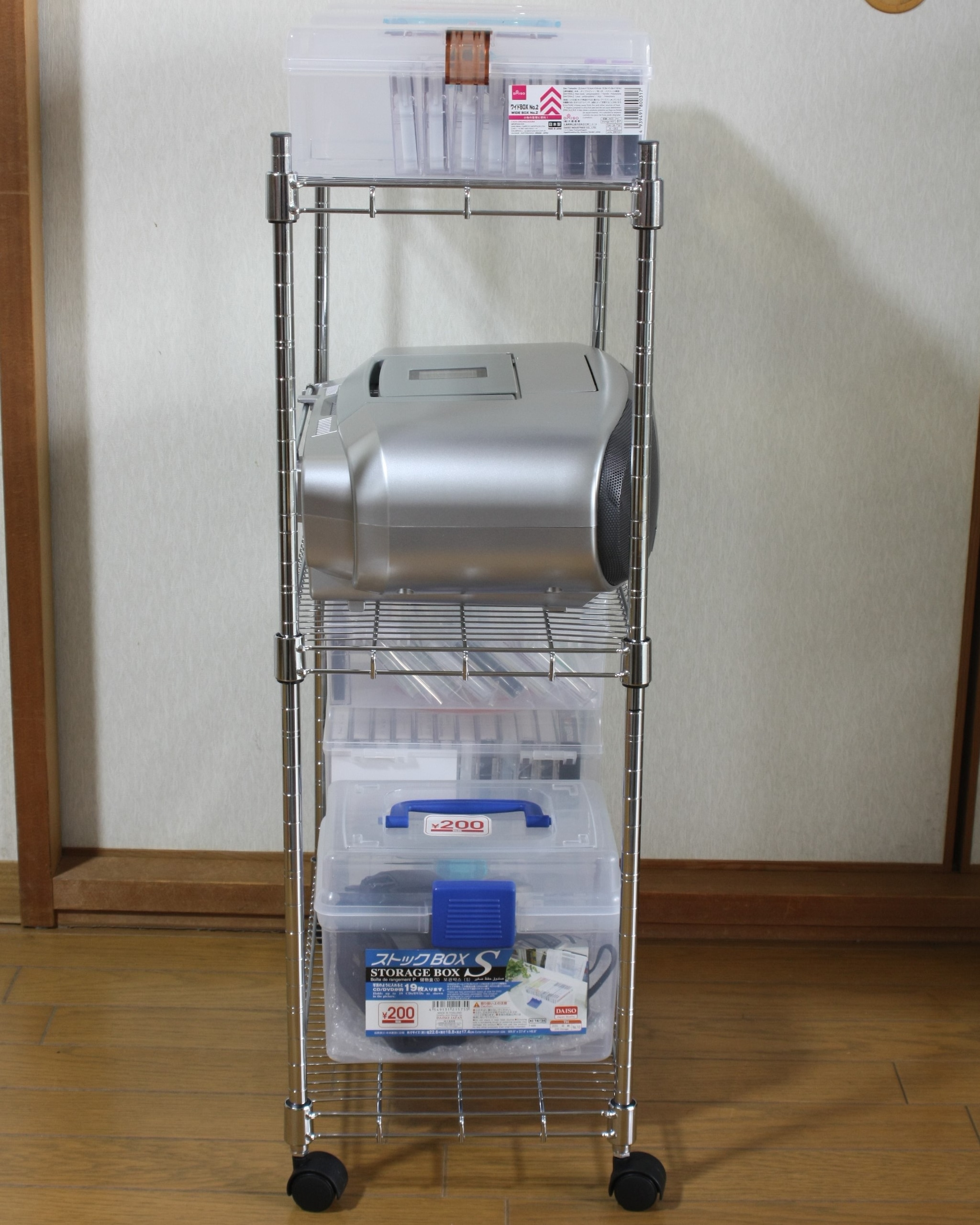 ダイソーのスチールラック・ジョイントラック！組立方を写真付き解説！サイズとパーツも紹介