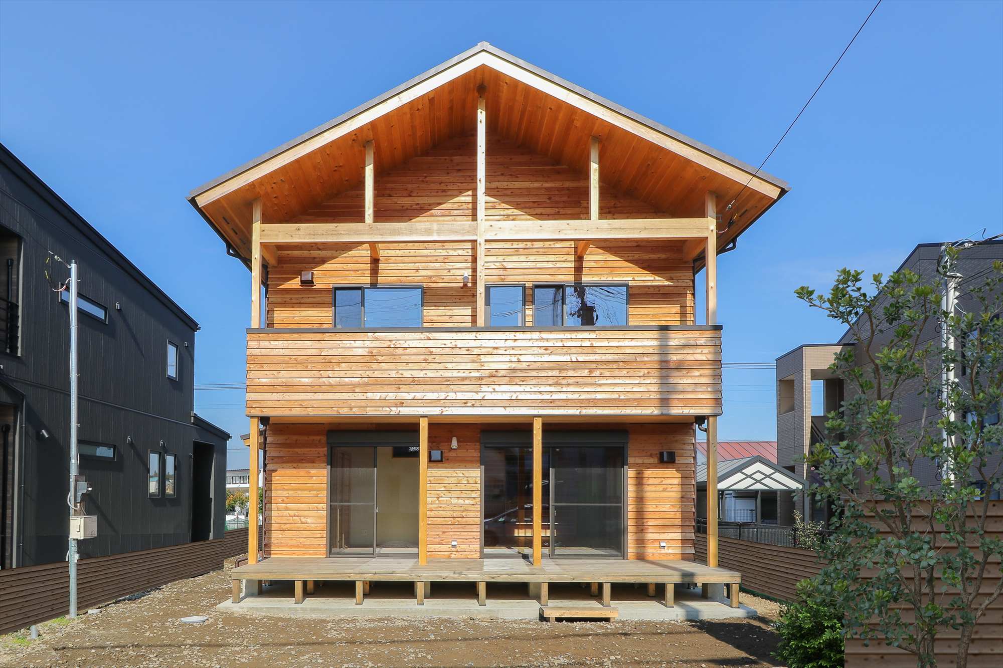 木目」の効果的な扱い方、抑えるべき3つのポイント！！ 外観編 岐阜の注文住宅・新築一戸建てなら森住建