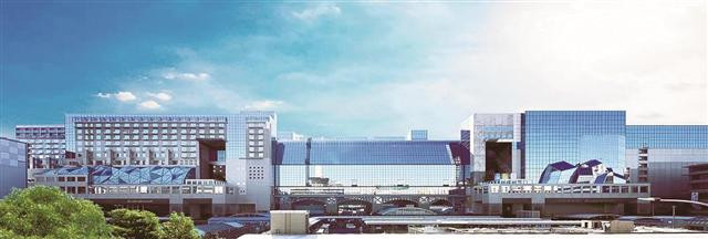 京都駅ビル京都観光の拠点となる原広司氏設計の大型複合施設 - YouTube