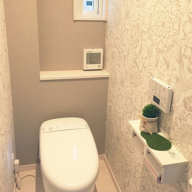 トイレ壁紙」シミュレーション！サンゲツ・toto他。洗面所をアプリ等で検討イエシラベ