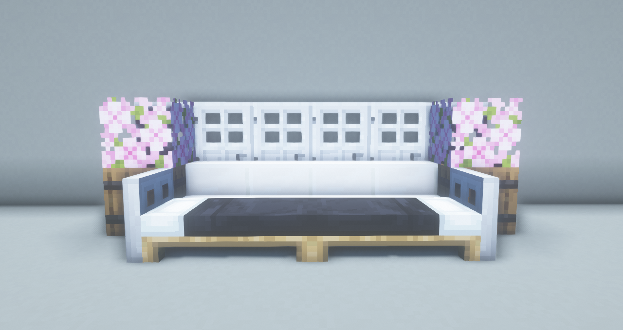 マイクラ おしゃれなイスのデザイン25選！～座れるイスの作り方も～ 建築講座- すろーのマイクラ日記