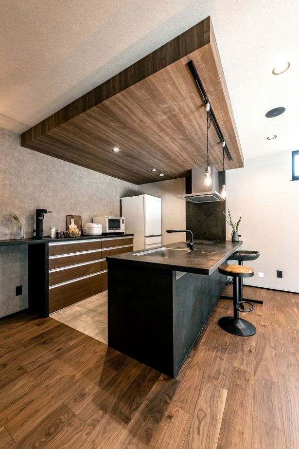 2023年最新版 下がり天井のキッチン7選！おしゃれな下がり天井の実例まとめ家づくりガイド記事 くふうイエタテ