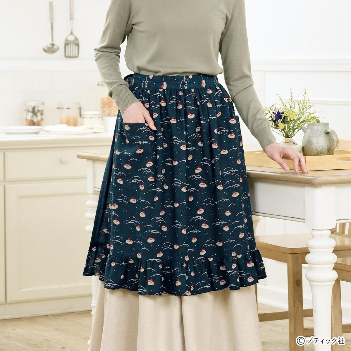 おさいほう フリルたっぷりのフリフリエプロンの作り方