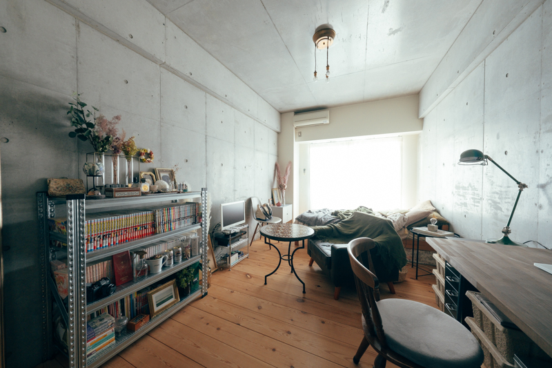 コンクリート壁のおしゃれなインテリアコーディネート・レイアウトの実例RoomClip ルームクリップ