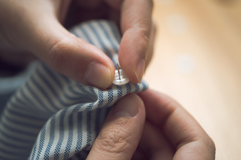 作業がはかどる、たっぷりポケットのツールエプロン ワークエプロン の作り方nunocoto fabric