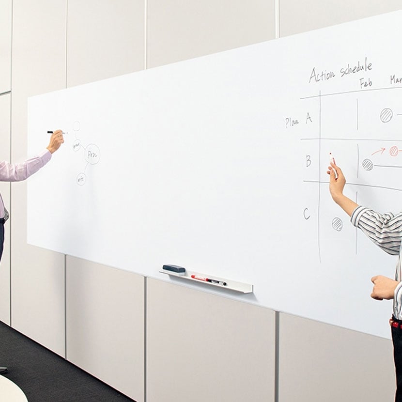 コクヨ ホワイトボード マグボ マグネットシートタイプ 無地 幅900×高さ600mm FB-H23W 1枚 - アスクル