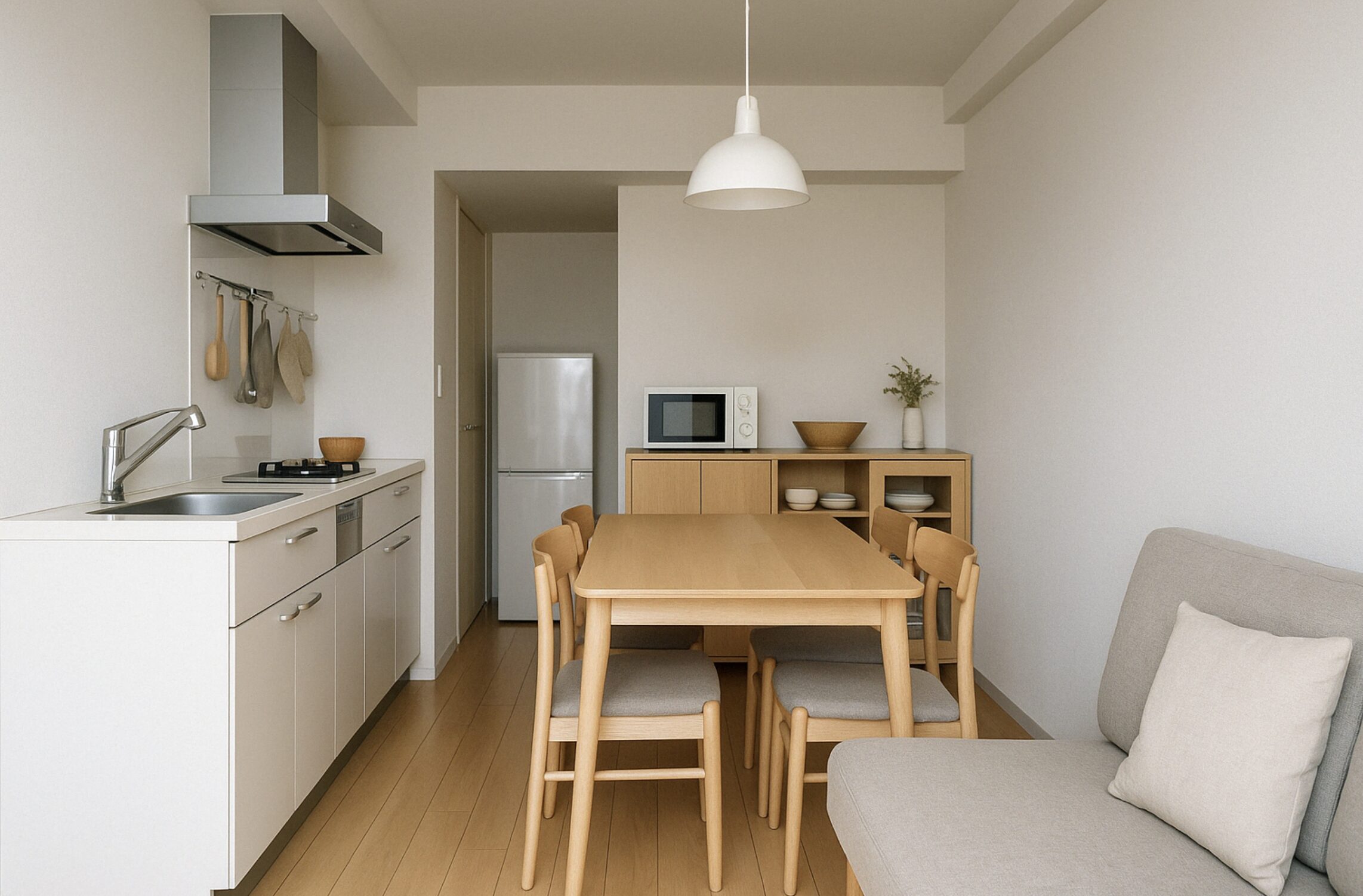 賃貸物件でDIY 現状復旧可能なキッチンカウンターとは？マルホデザイン