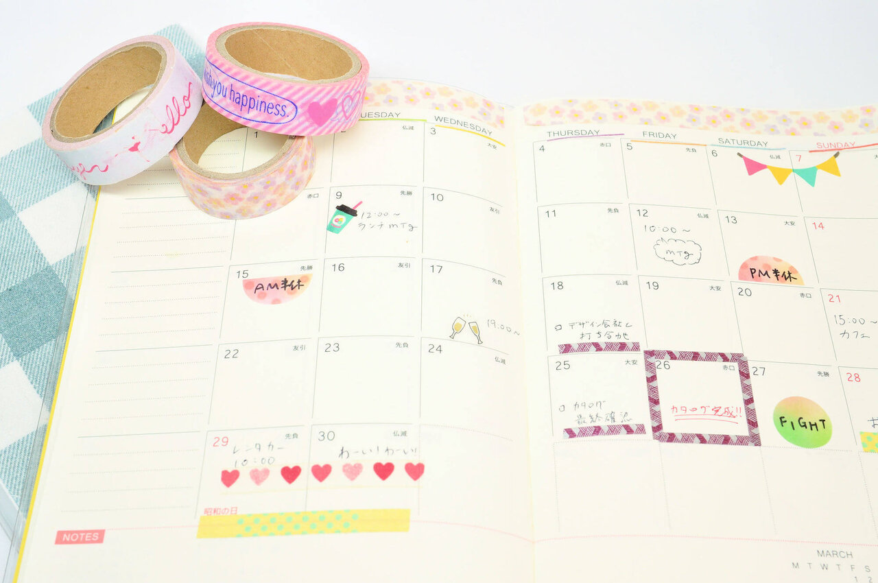 壁にも貼れる「幅広」マスキングテープ！ホームセンターで買える種類とDIYアイデア