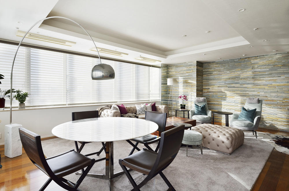 大人のモダンインテリアで優雅に暮らすマンションのリノベーション＆リフォーム専門店リファイン新松戸