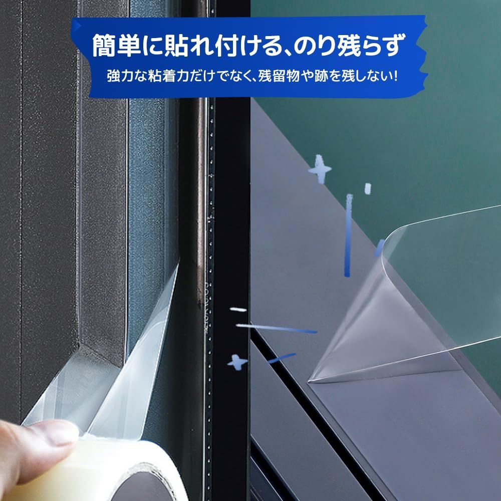 SENUN 隙間テープ 6ｍ ドア 窓 隙間風防止 隙間風 隙間パッキン 冷暖房効率アップ 防塵 防虫 防水 花粉防止 扉 玄関 害虫駆除 ゴキブリアリ 虫侵入防止 音漏れ