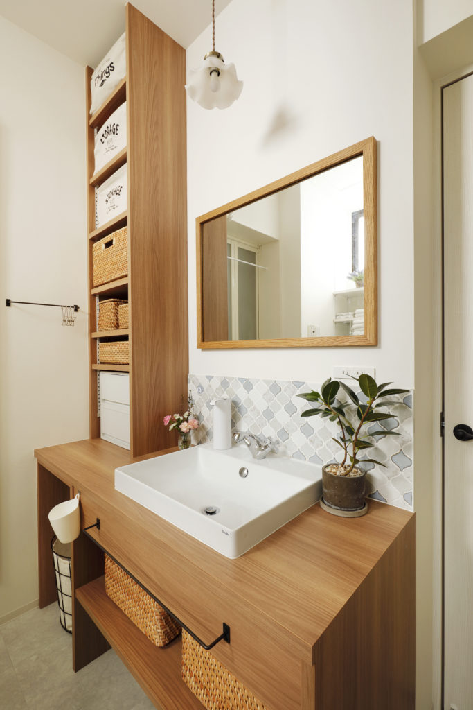 ランドリー収納と隙間収納を活用した洗面所づくり 片付け実例コラムおうちデトックス