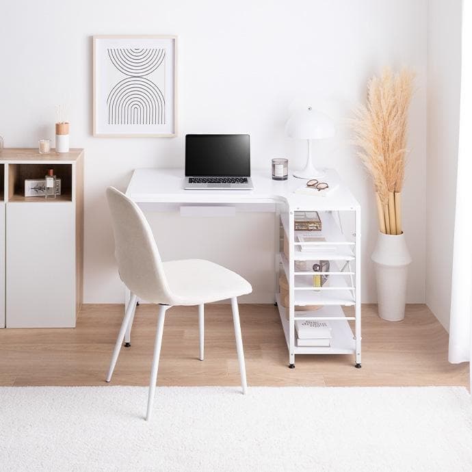 楽天市場 10 14 火 20:00〜最大2000円OFFクーポン配布中♪ デスク シンプル シンプルデスク パソコンデスク ワークデスク コンセント机 学習机 おしゃれ 北欧 白 ホワイト ブラック 学習デスク PCデスク ＜フレックス デスク＞黒のみ販売中: SESAME セサミ 家具