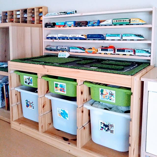 プラレールの収納 誰でも簡単に作れる収納を実践一日一現像 mark2