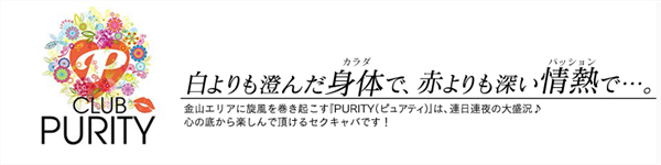 Purity|愛知名古屋・金山セクキャバの店舗詳細