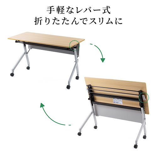 商品情報_折りたたみデスク キャスター付山善の商品情報サイトYAMAZEN BOOK