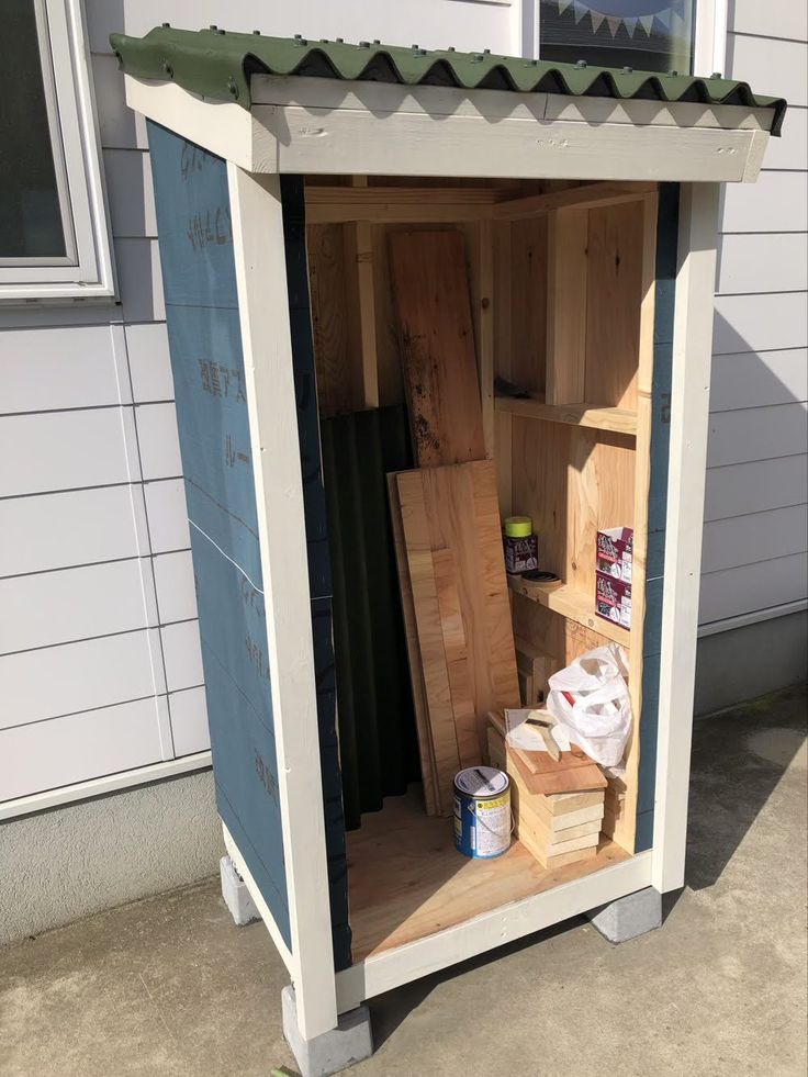 １から作るガーデンシェッド 物置小屋 DIY！その２基礎、壁作成編i-smart de DIY