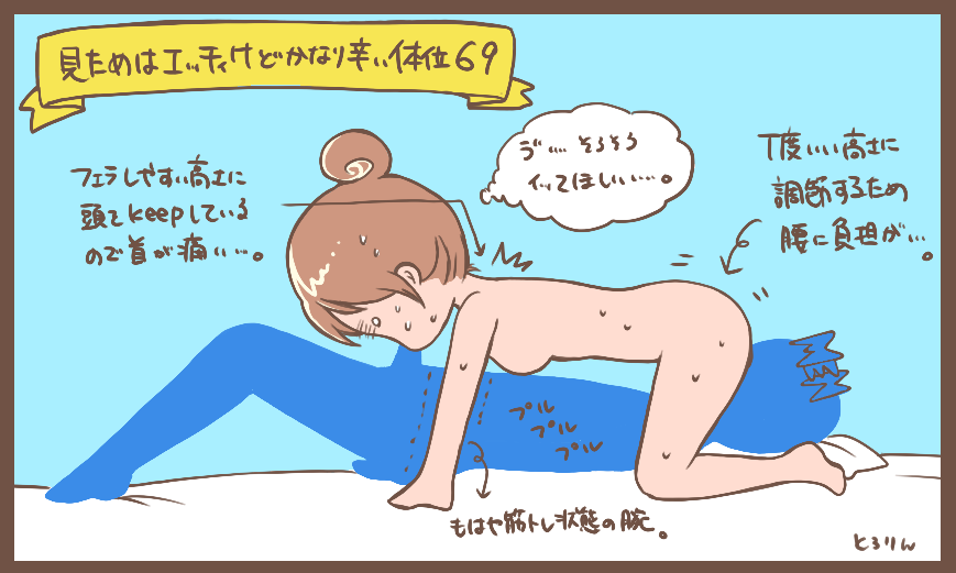 最高のシックスナイン (69)の体位とやり方【SEX図解】 |