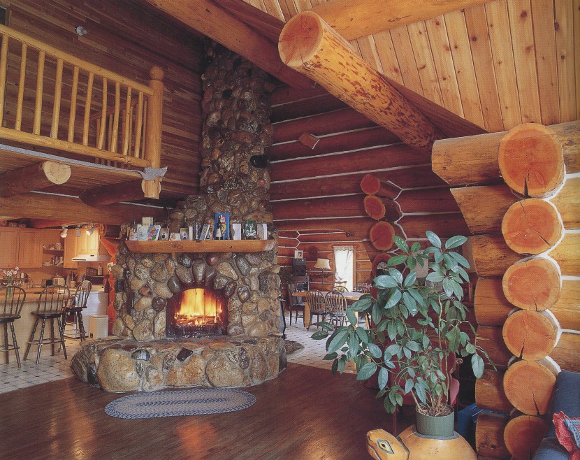 モダン家具と映画みたいな屋根裏部屋。 アウトドアも楽しめる庭つきログハウスの暮らし。家づくりの方程式Dolive ドライブ