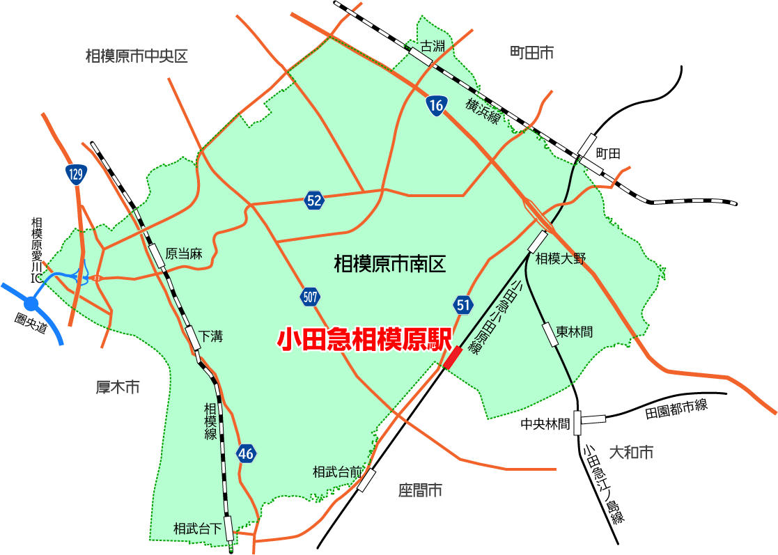 なぜ】同じ駅名なのに離れすぎている…もう一つの「相模原駅」とは？ - わたかわ