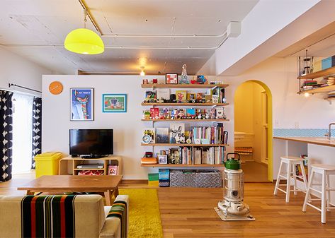 カラフルポップな海外風インテリアアイデア💗