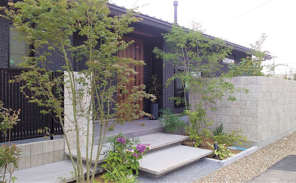 名古屋市 A様邸 造園工事 – 有限会社 根本造園