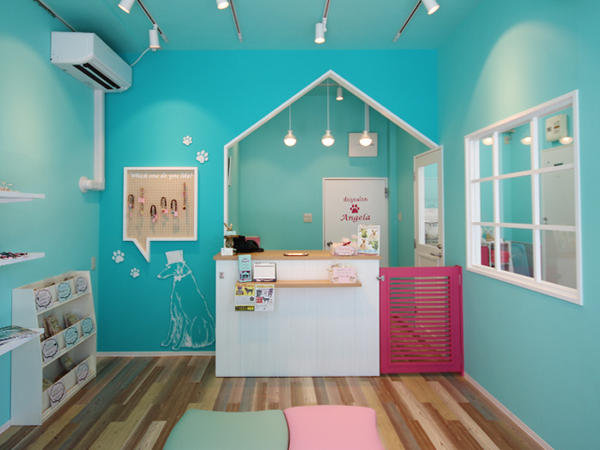 サロン・ペットサロンの施工事例に『トリミングサロンDiana』様 店舗デザイン＆施工 を追加しました - 店舗内装の秋丸美工