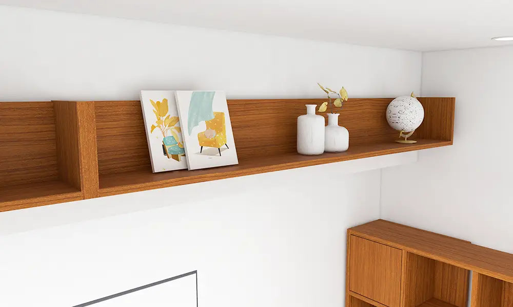 壁面を存分に活用！片付けやすさも美しさもマネしたい。賃貸OKの「浮かせる」収納アイデア集Sheage シェアージュ