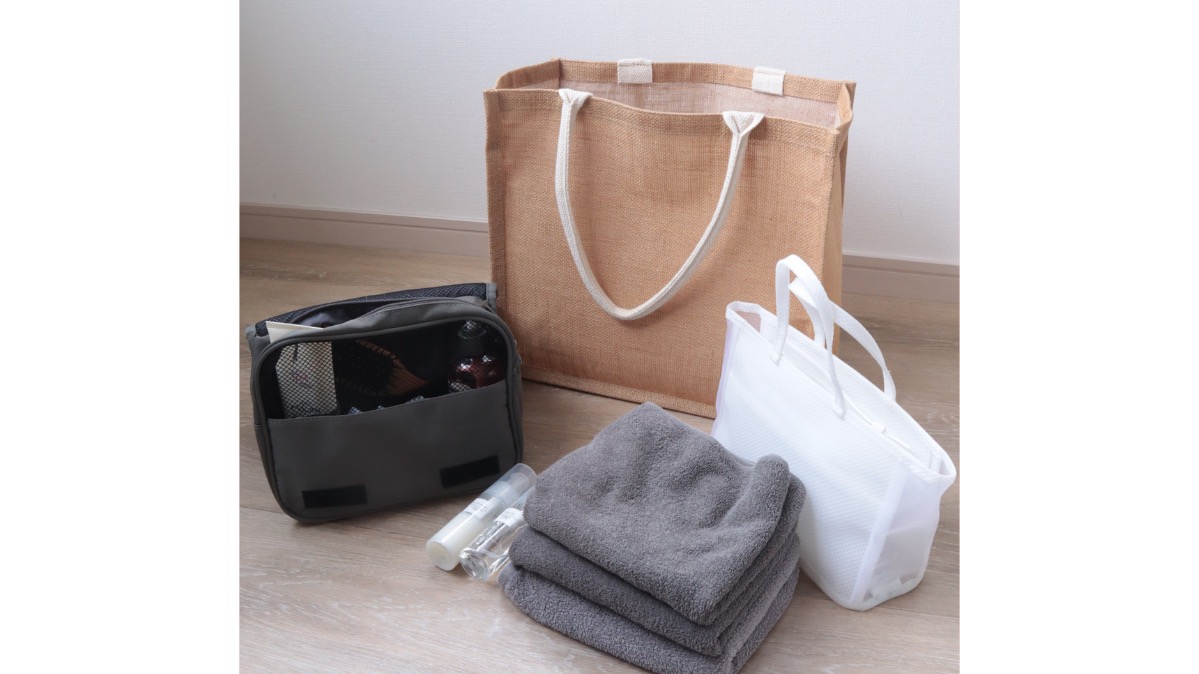 名古屋パルコ 銭湯や旅行などに使用できるお風呂セット 無印良品