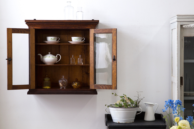 アンティークウォールラック英国製 - Q'S ANTIQUES