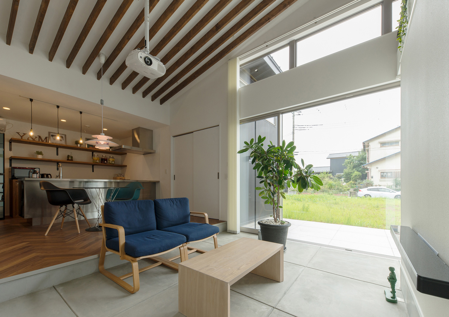 片流れの美しいシルエット 土間のある平屋の家デザイン・性能、価格にこだわった注文住宅 千葉で家を建てるならクレアカーサ