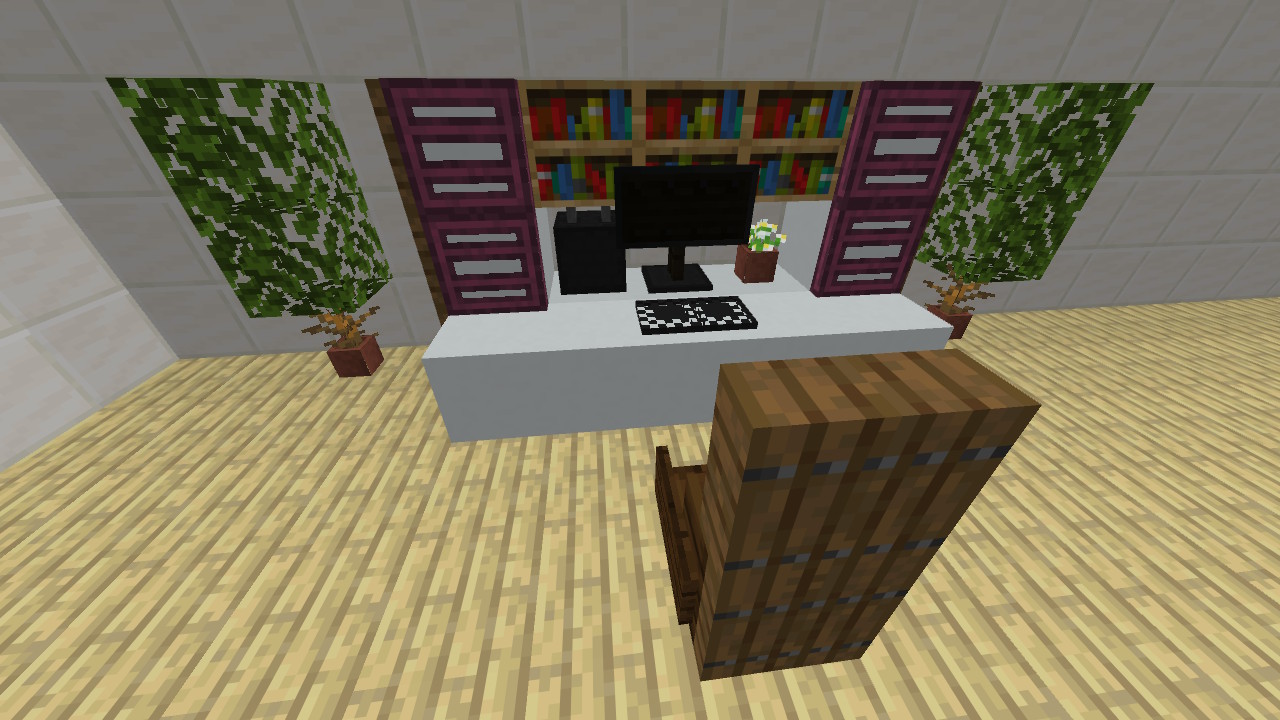 How to make a Minecraft chair you can actually sit on! Perfect for cafesand other places! - YouTube