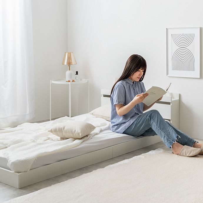 ベッド中心のライフスタイルCLAS