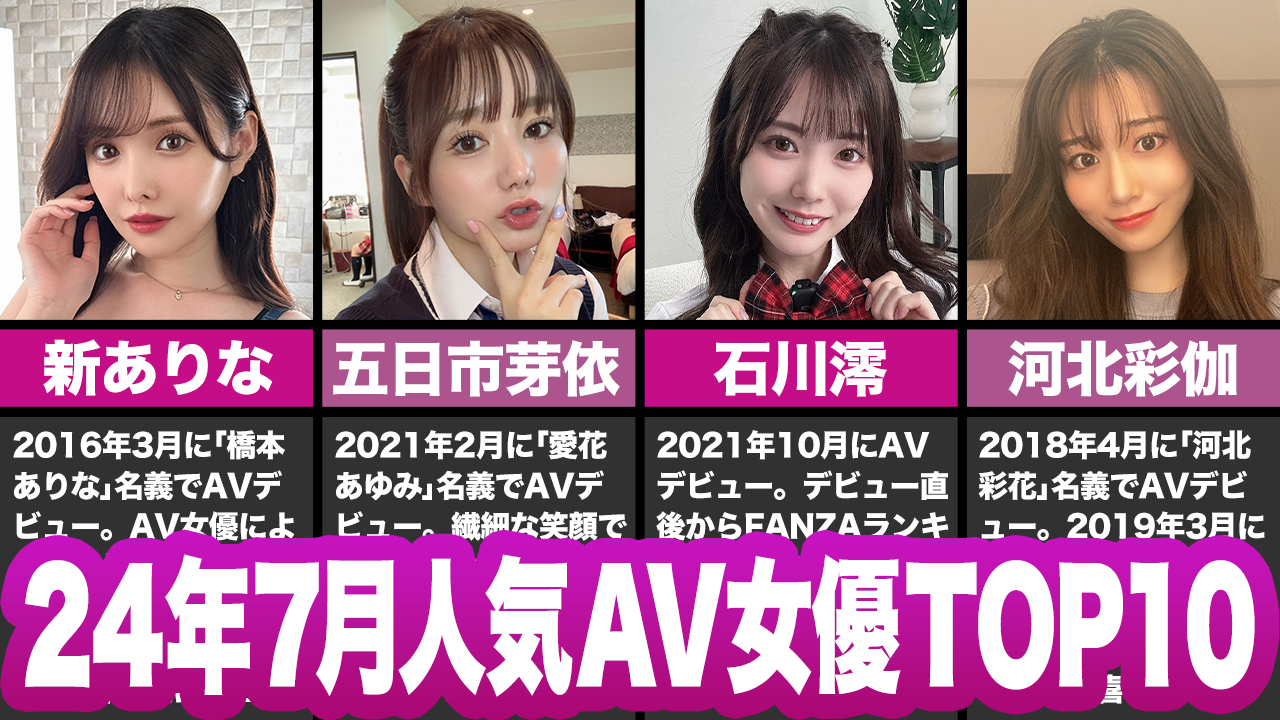 AV女優 2019年12月10日の人気ランキング (AV배우) | 포토2﻿