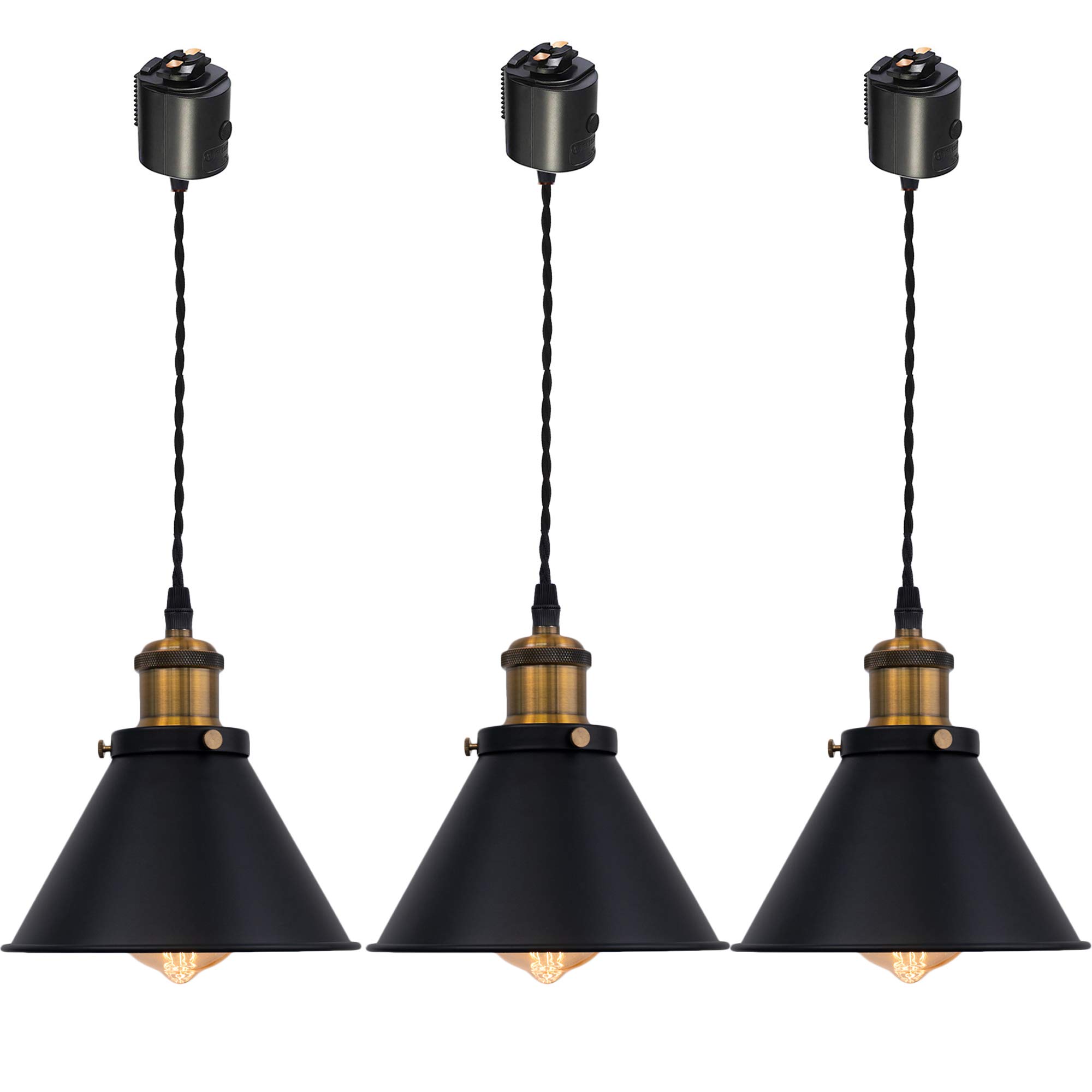 2個 ヴィンテージ風LED60Wペンダントライトダクトレール用アンティーク店舗 zsjj-dd-175_4.jpg