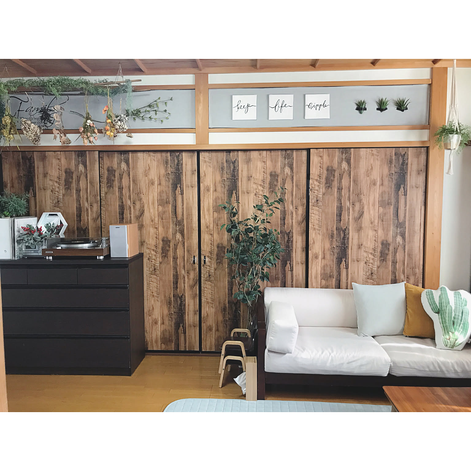 昭和の襖をDIYでリメイク 空間に合わせて世界にひとつのドアをつくるToKoSie ー トコシエ