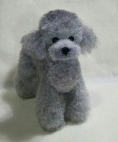 Making a Toy Poodle with Needle Felting - YouTube